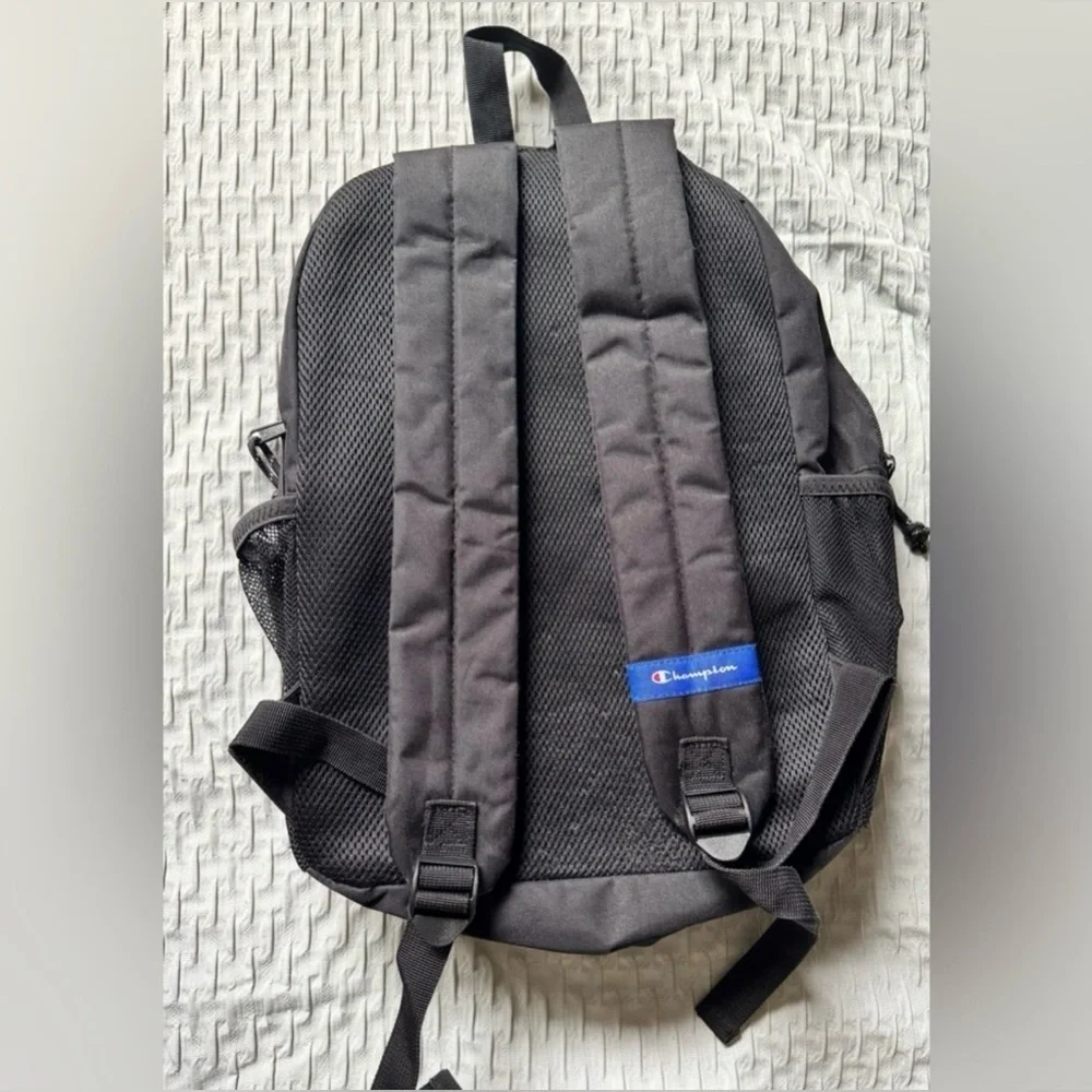 Champion Logo Ascend Backpack Black & Red 15